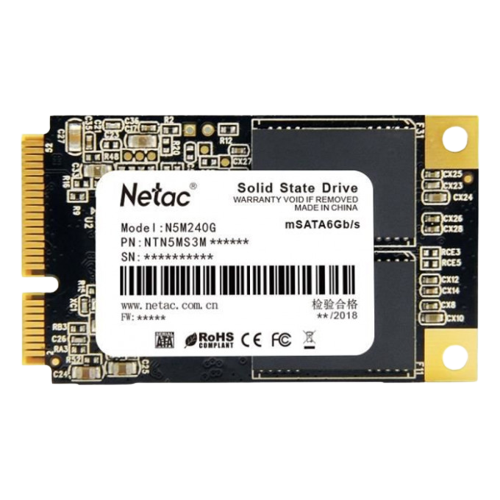 SSD NETAC MSATA 256GB