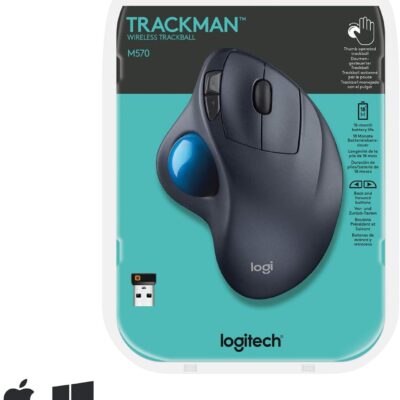 logitech m570 wireless trackball mouse